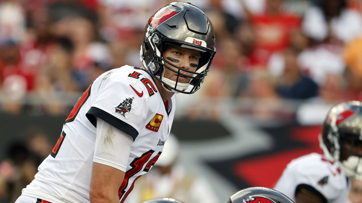 Tampa Bay Buccaneers quarterback Tom Brady
