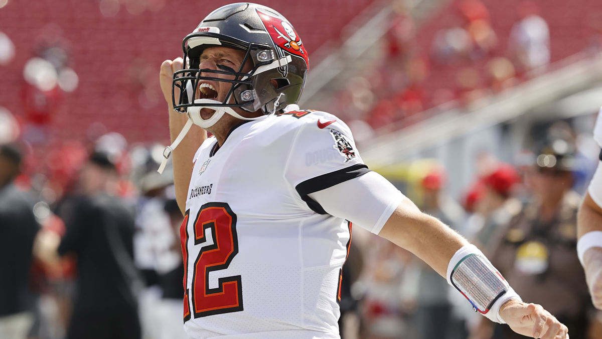 Tampa Bay Buccaneers quarterback Tom Brady