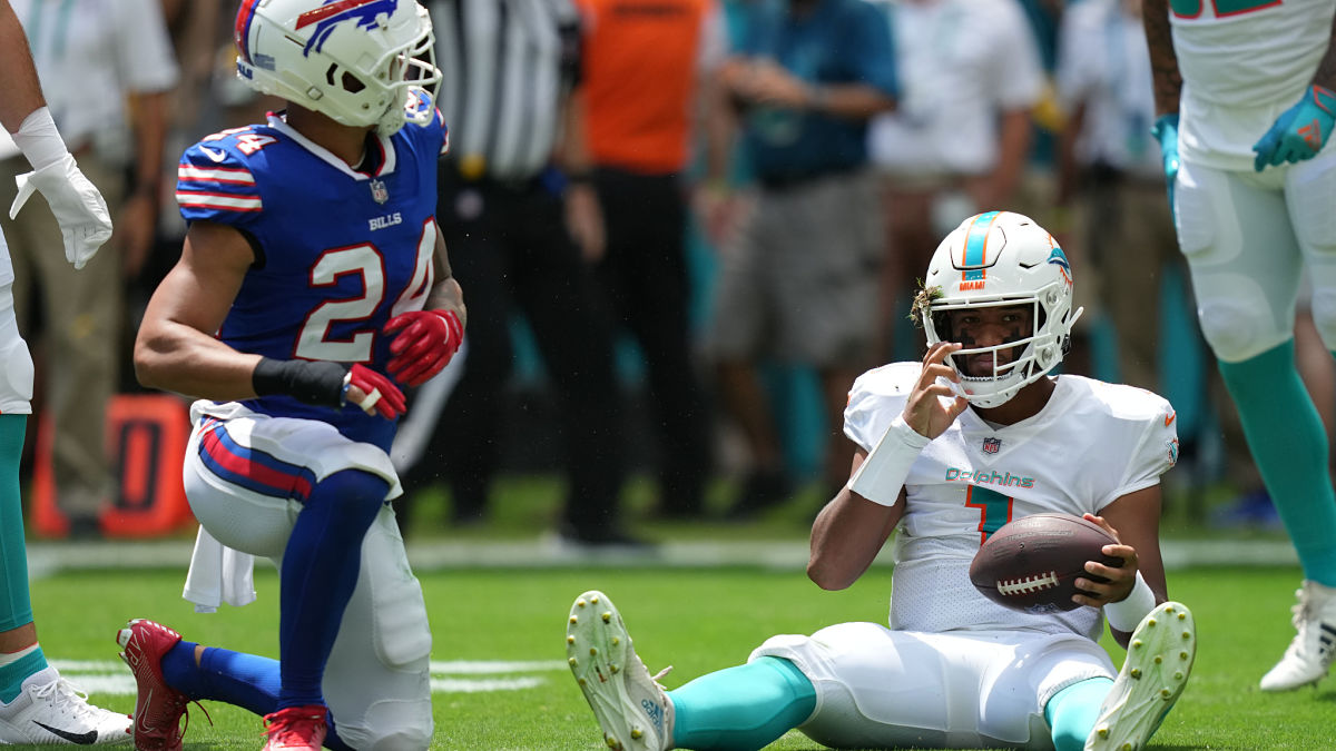 Miami Dolphins quarterback Tua Tagovailoa