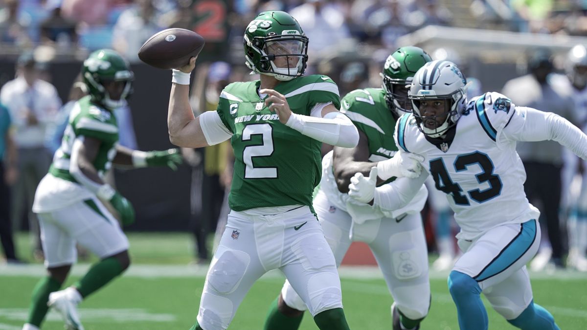 New York Jets quarterback Zach Wilson