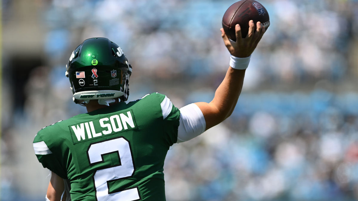 New York Jets quarterback Zach Wilson