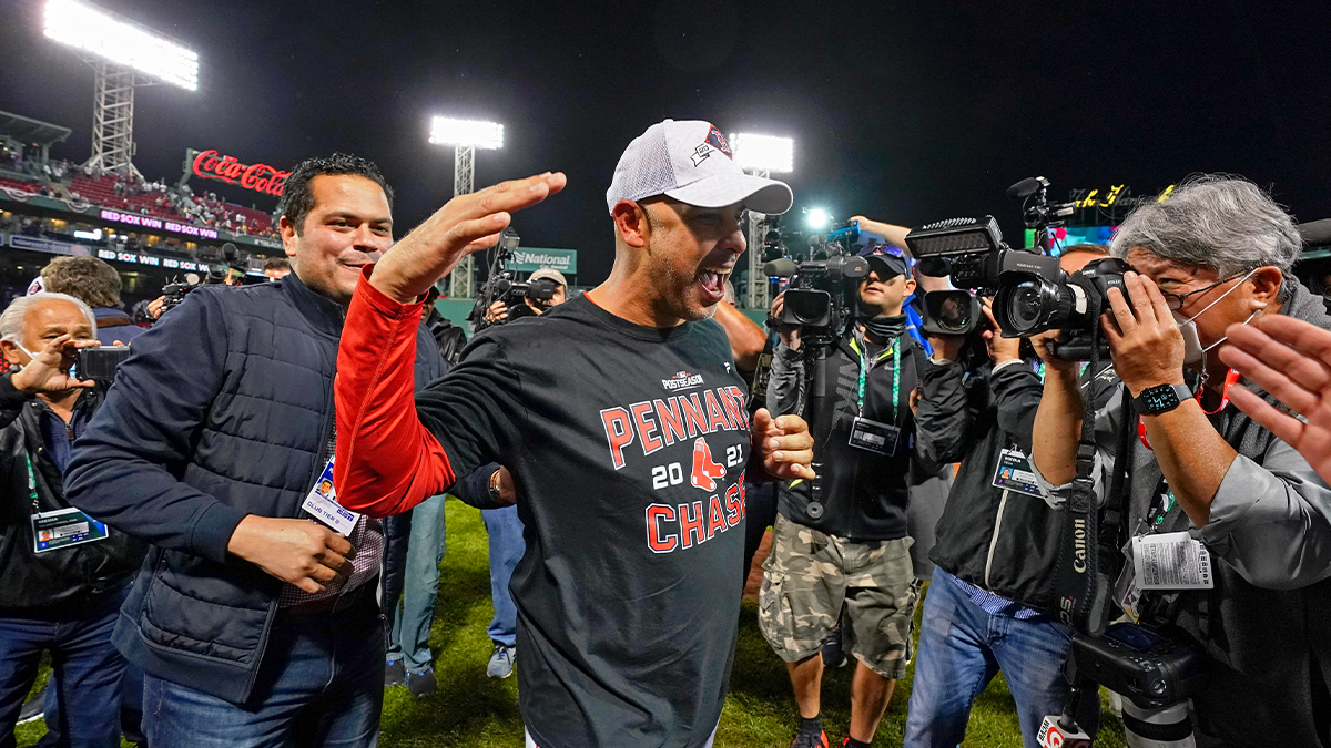 Boston Red Sox manager Alex Cora