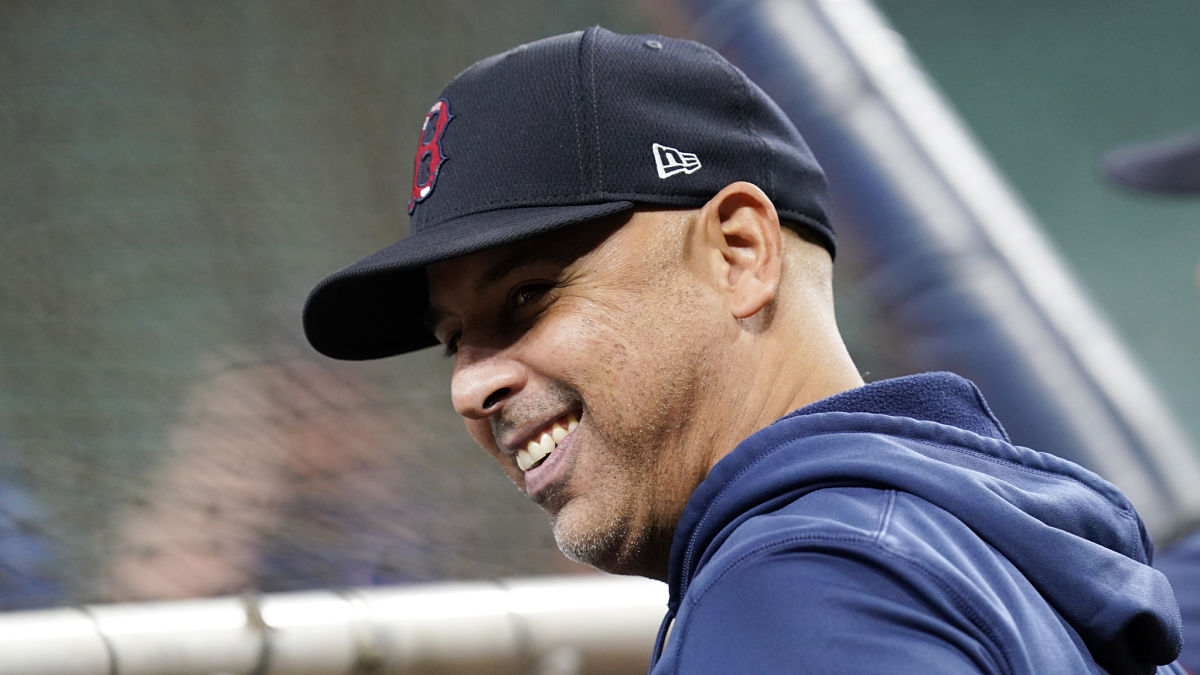 Boston Red Sox manager Alex Cora