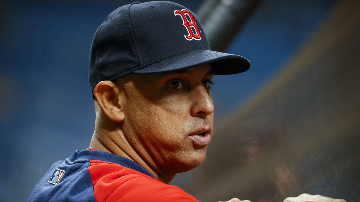 Boston Red Sox manager Alex Cora