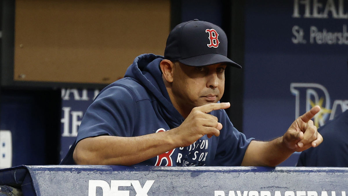 Boston Red Sox manager Alex Cora