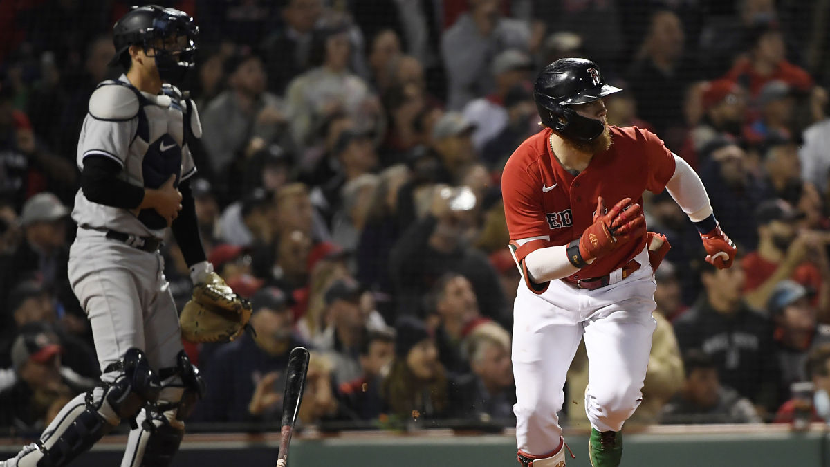 Boston Red Sox outfielder Alex Verdugo