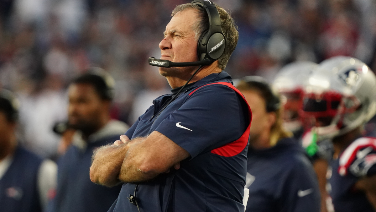 New England Patriots head coach Bill Belichick