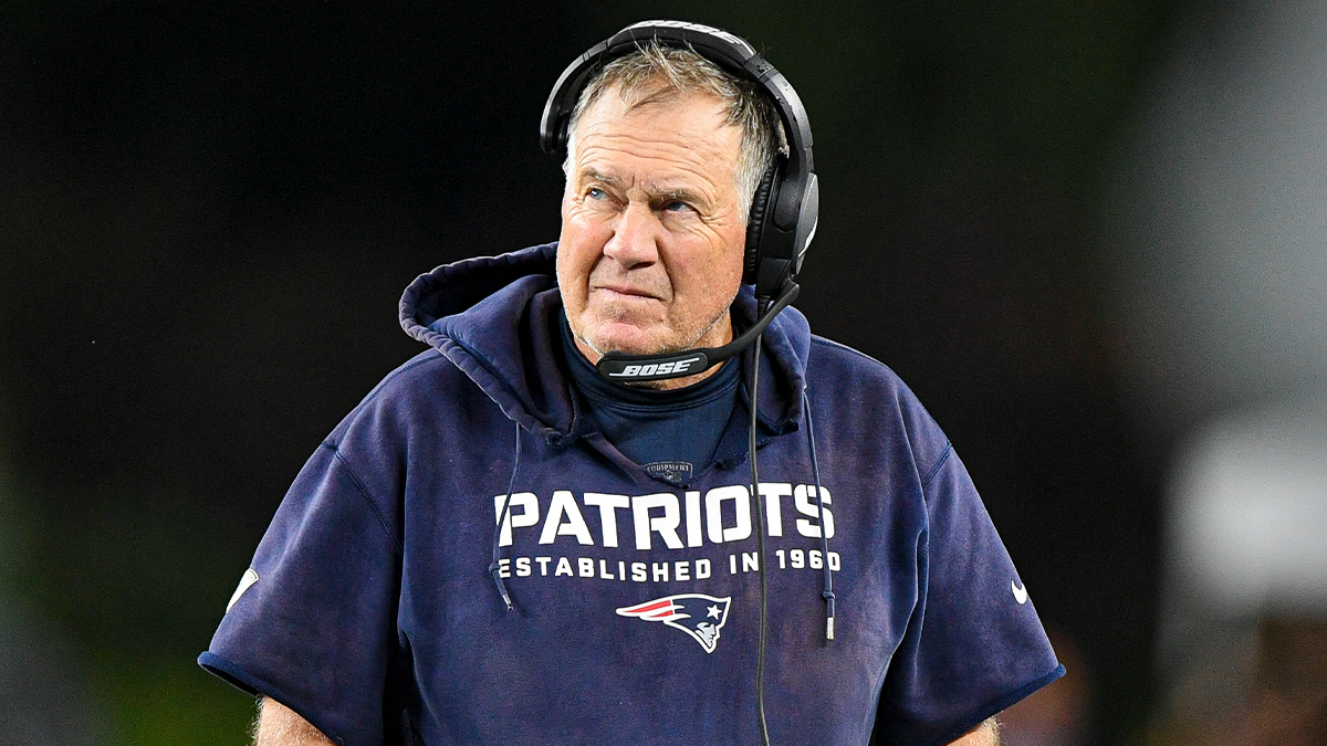 New England Patriots head coach Bill Belichick