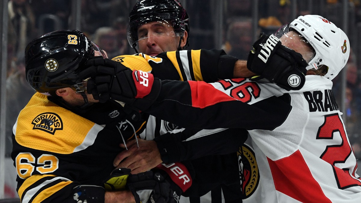 Boston Bruins Left-Winger Brad Marchand