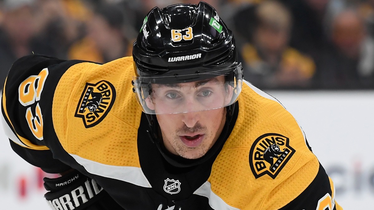 Boston Bruins Left Winger Brad Marchand