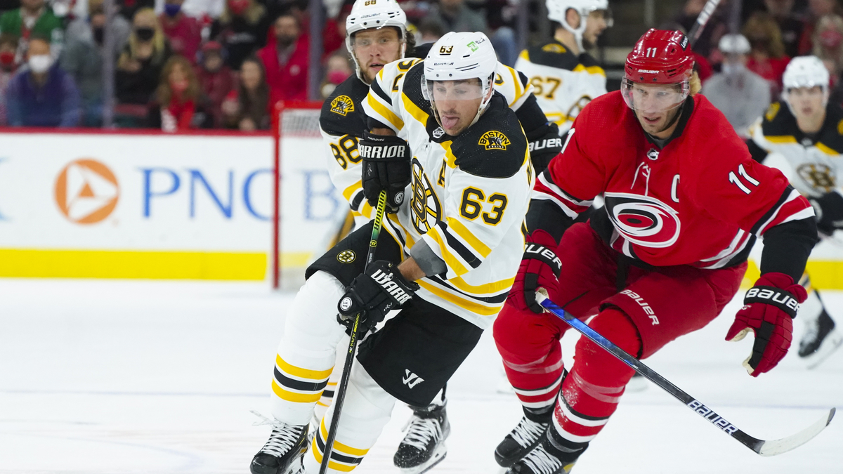 Boston Bruins forward Brad Marchand