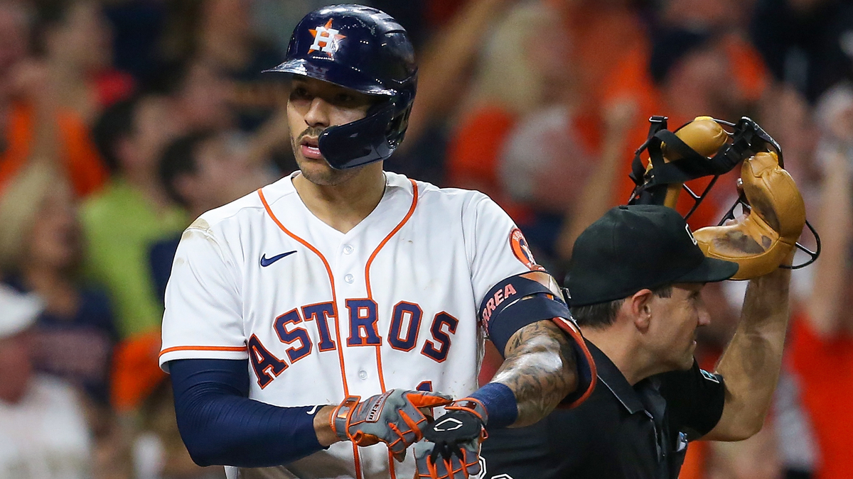 Houston Astros shortstop Carlos Correa
