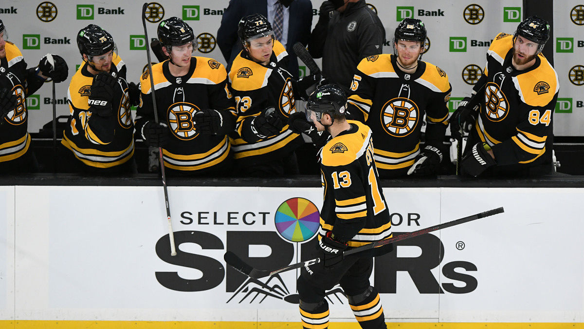 Boston Bruins center Charlie Coyle