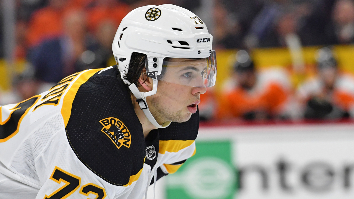Boston Bruins defenseman Charlie McAvoy