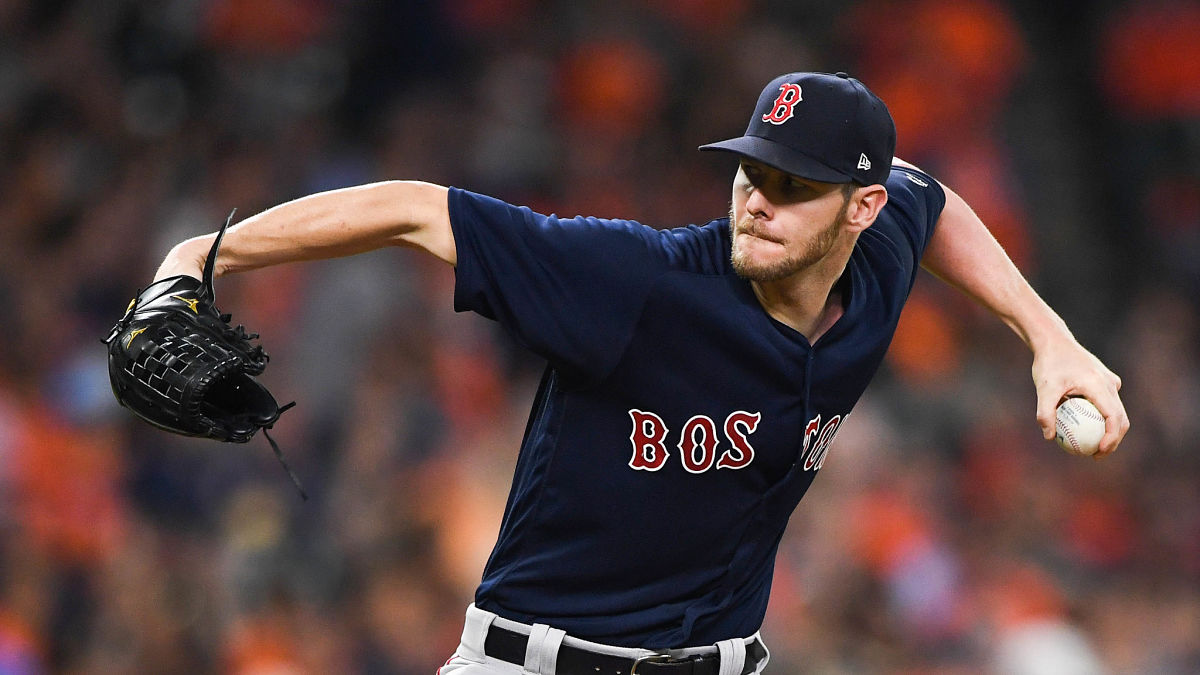 Boston Red Sox pitcher Chris Sale