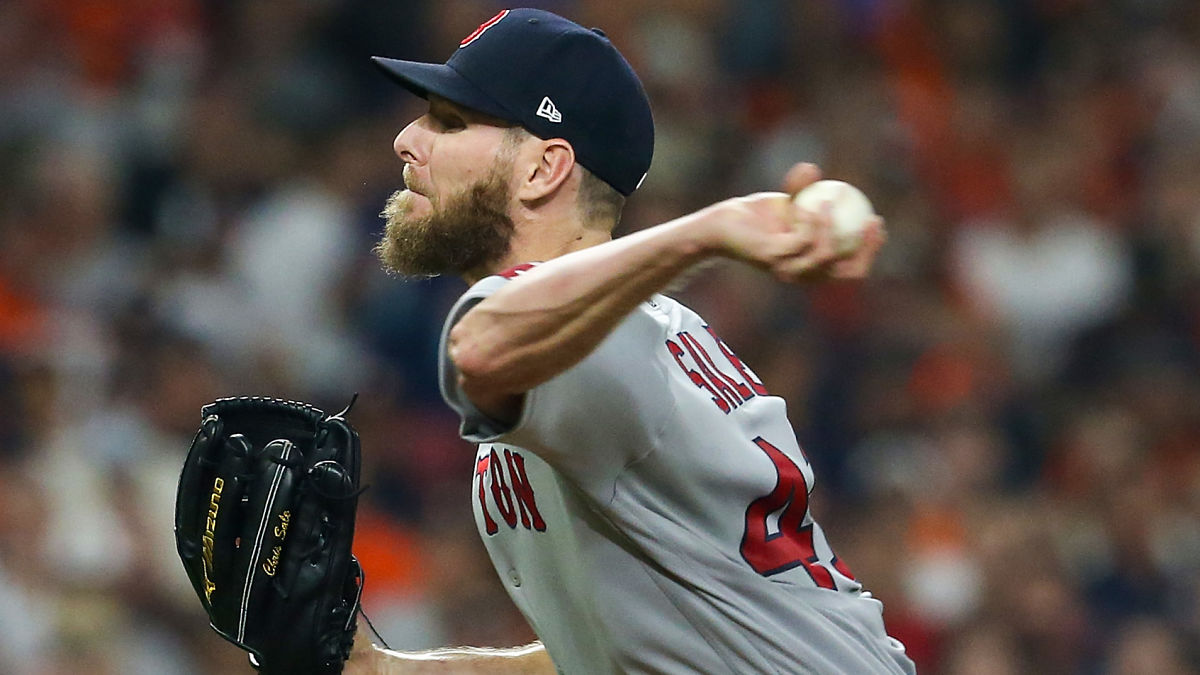 Boston Red Sox pitcher Chris Sale
