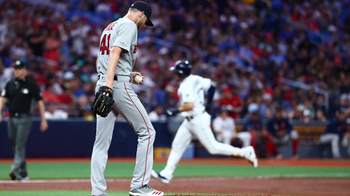 Boston Red Sox starting pitcher Chris Sale