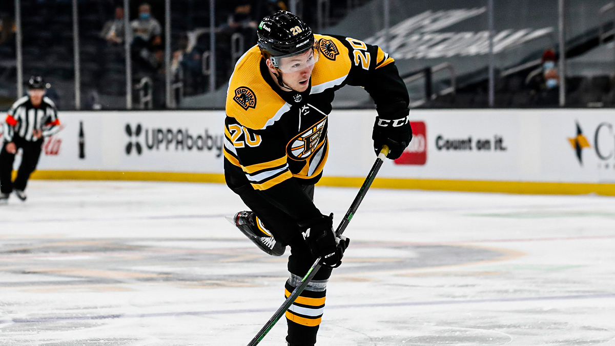Boston Bruins center Curtis Lazar