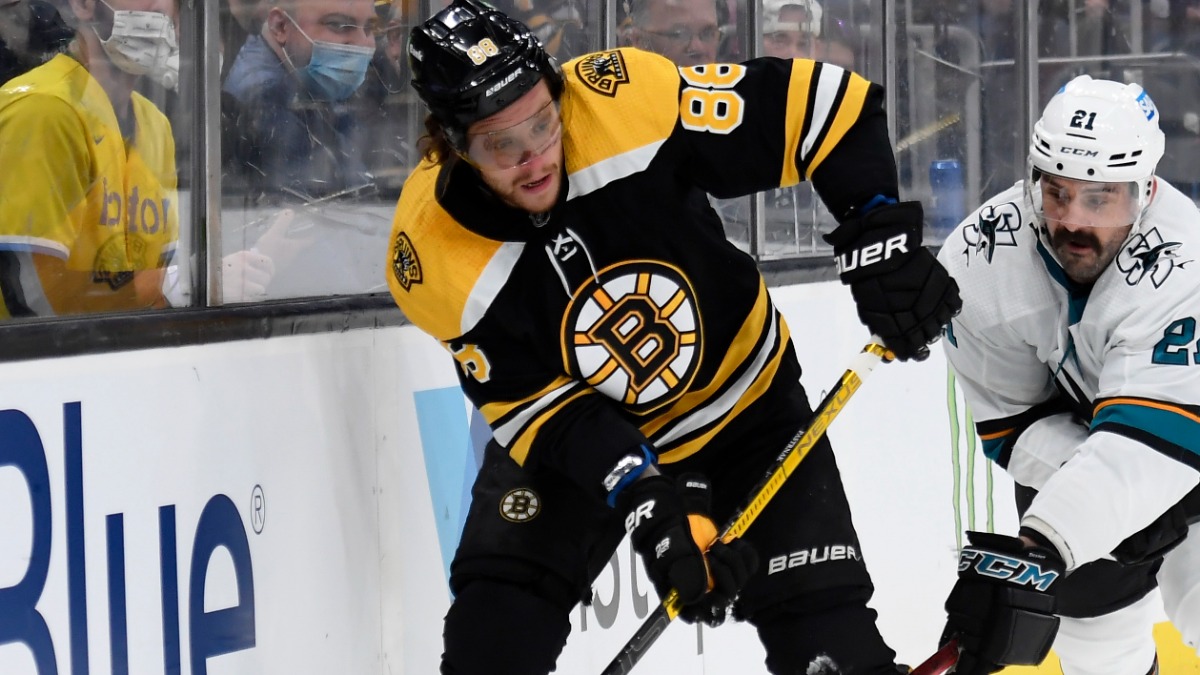 Boston Bruins Winger David Pastrnak