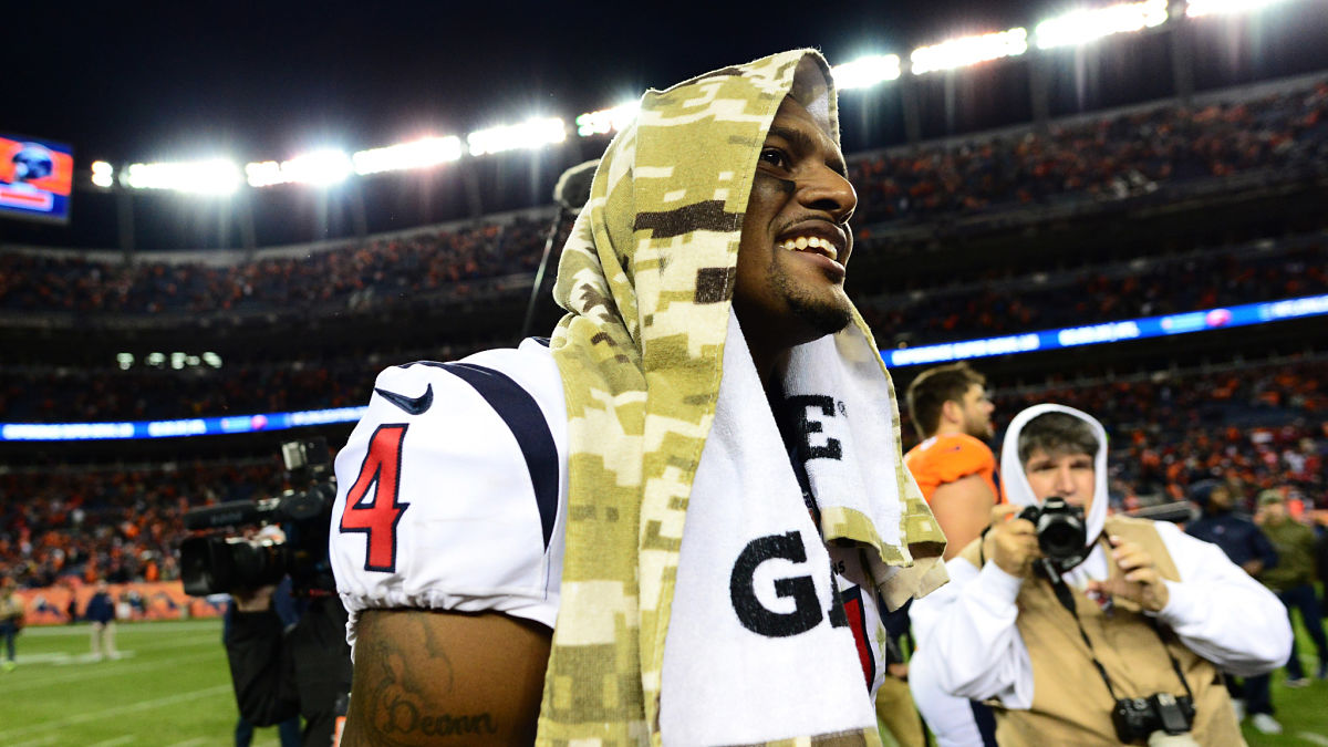 Houston Texans quarterback Deshaun Watson
