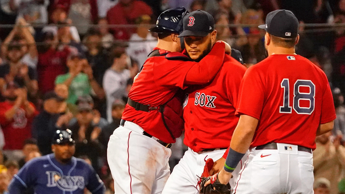 Boston Red Sox pitcher Eduardo Rodriguez
