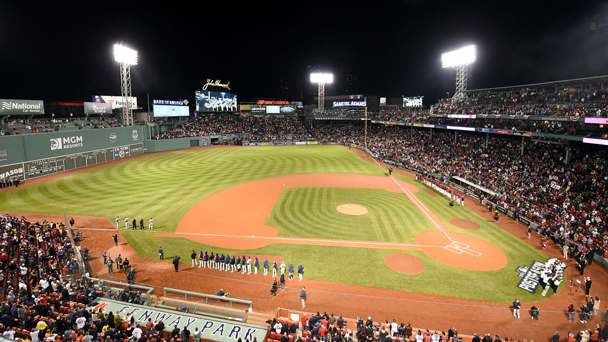 Fenway Park, home of the Boston Red Sox