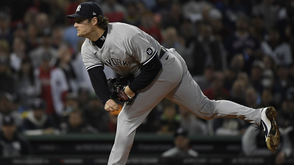 New York Yankees pitcher Gerrit Cole