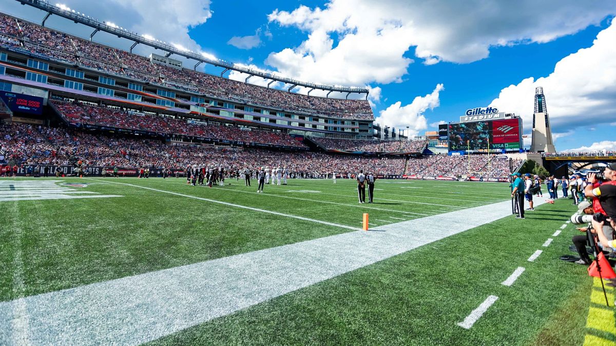Gillette Stadium, home of the New England Patriots