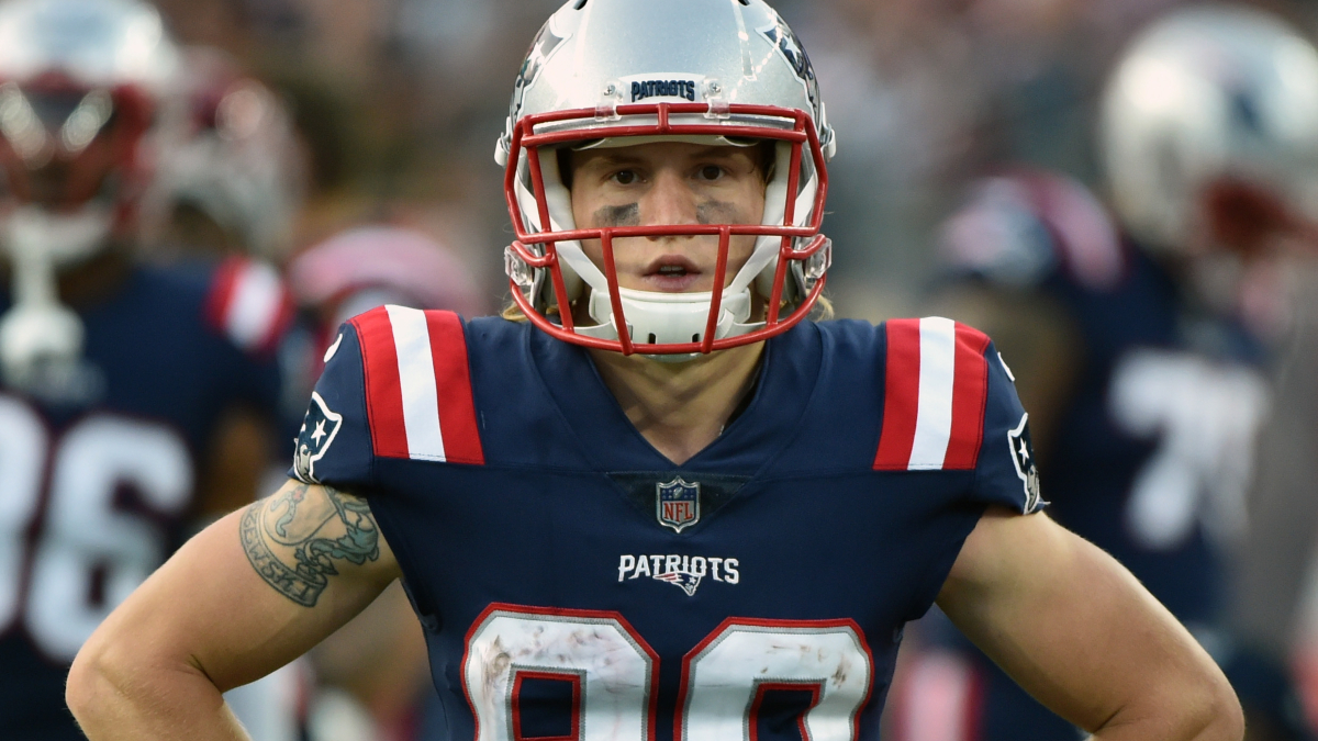 New England Patriots wide receiver Gunner Olszewski