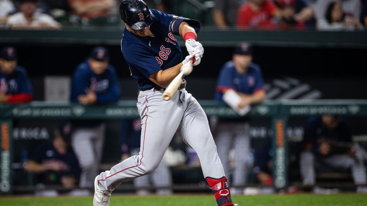 Boston Red Sox outfielder Hunter Renfroe