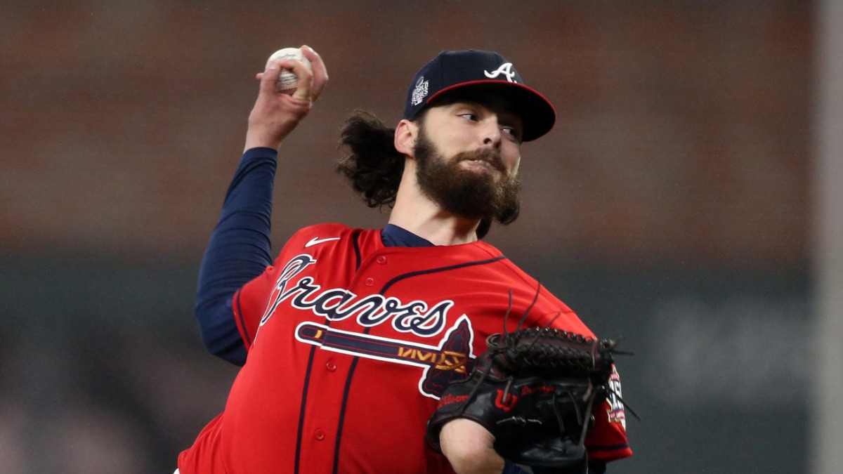 Atlanta Braves pitcher Ian Anderson