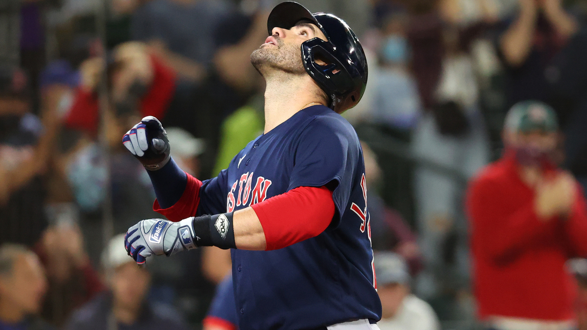 Boston Red Sox designated hitter J.D. Martinez