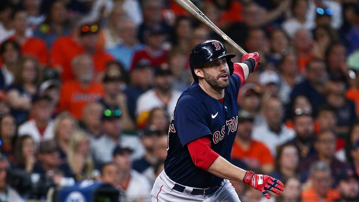 Boston Red Sox designated hitter J.D. Martinez