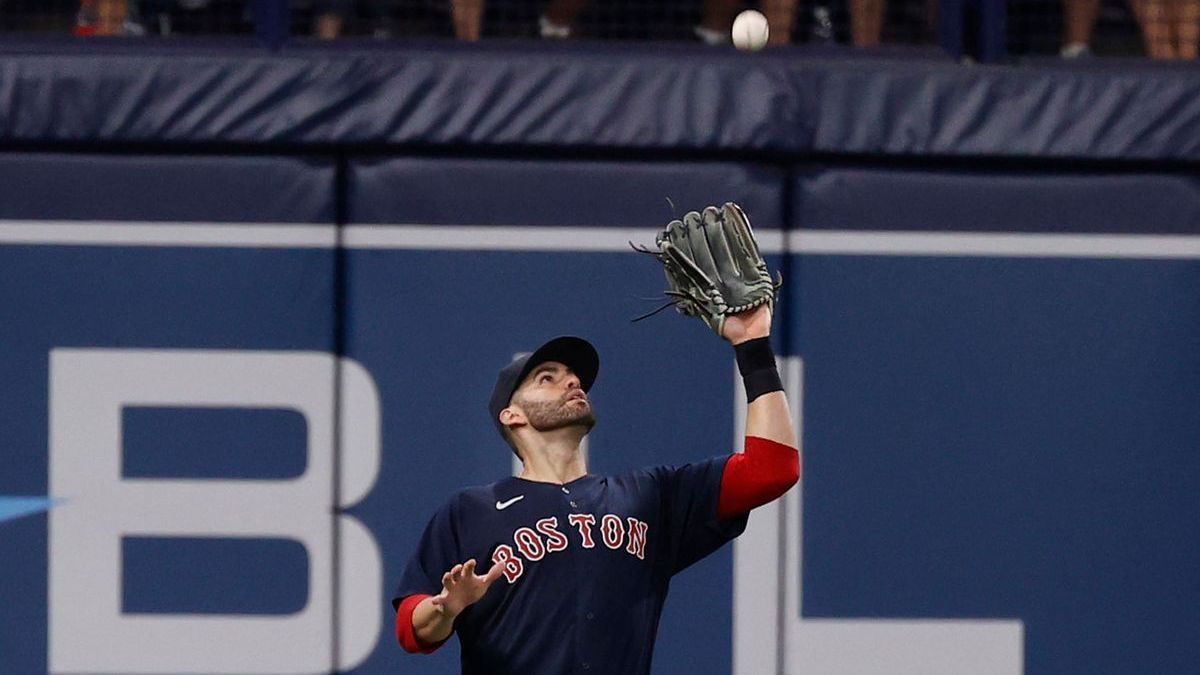 Boston Red Sox designated hitter J.D. Martinez