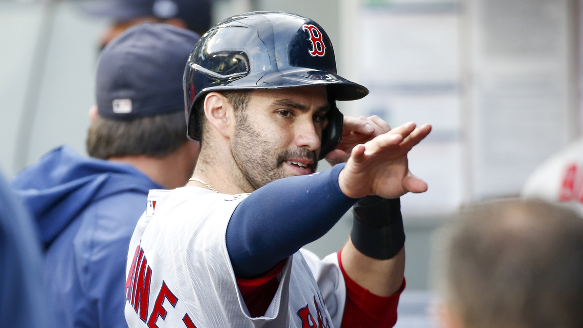 Boston Red Sox Designated Hitter J.D. Martinez