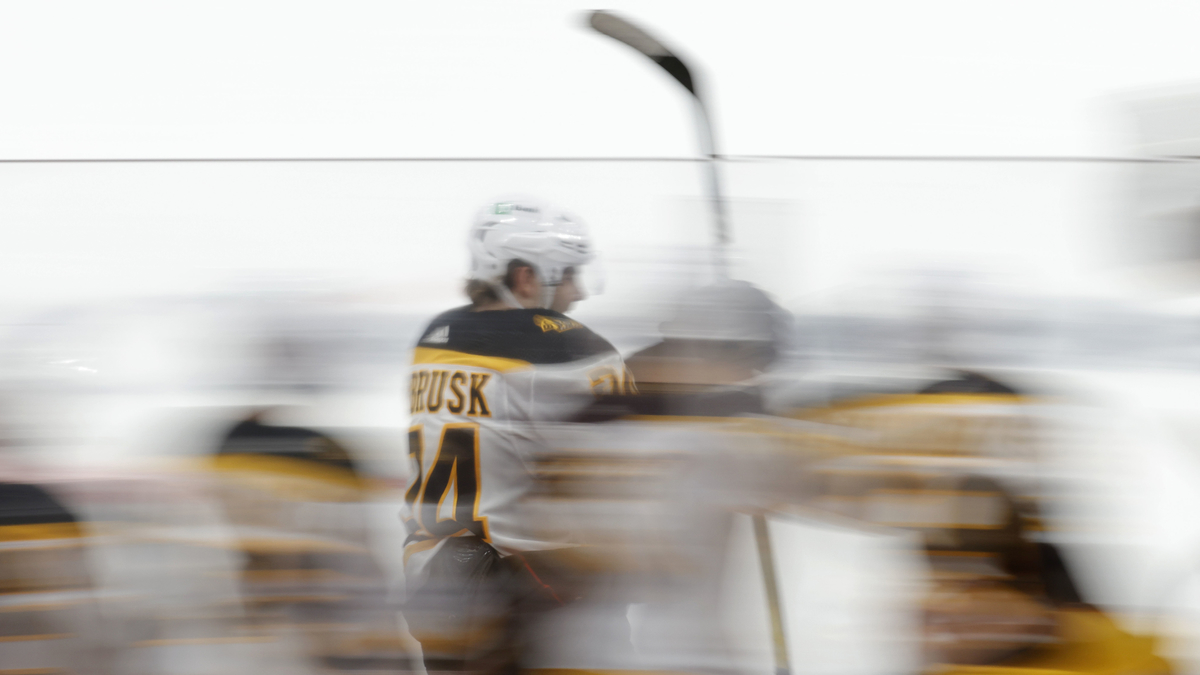 Boston Bruins winger Jake DeBrusk