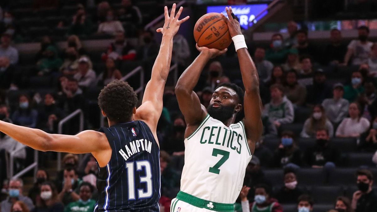Boston Celtics wing Jaylen Brown