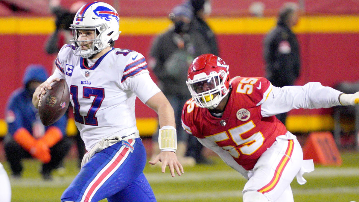 Josh Allen, Frank Clark