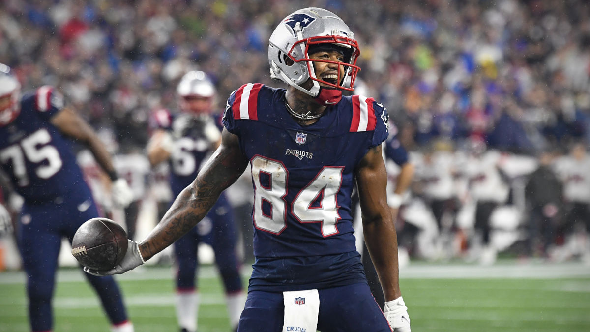 New England Patriots receiver Kendrick Bourne