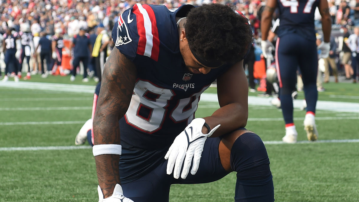 New England Patriots wide receiver Kendrick Bourne