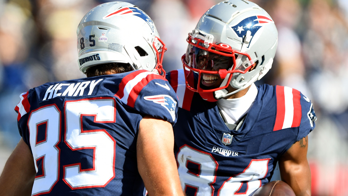 New England Patriots wide receiver Kendrick Bourne