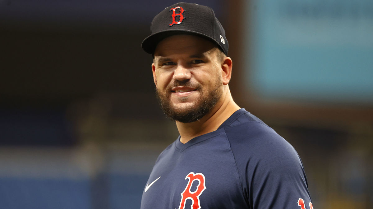 Boston Red Sox first baseman Kyle Schwarber