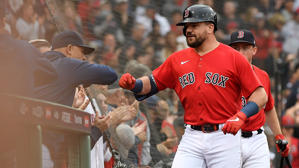 Boston Red Sox player Kyle Schwarber