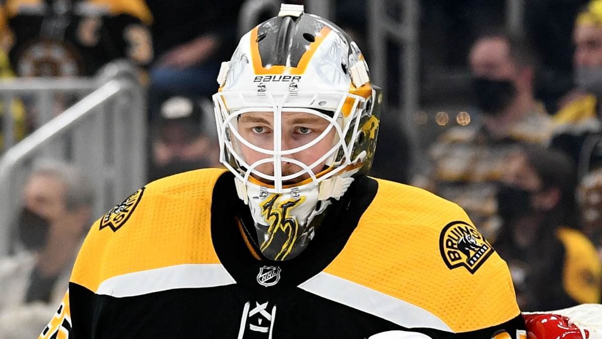 Boston Bruins goaltender Linus Ullmark