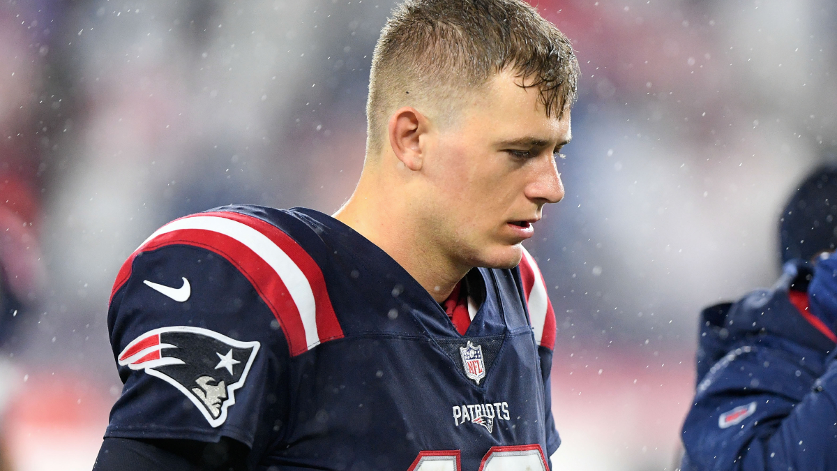 New England Patriots quarterback Mac Jones