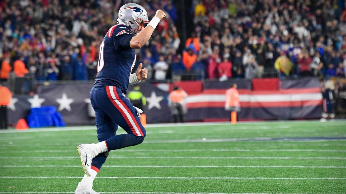 New England Patriots quarterback Mac Jones