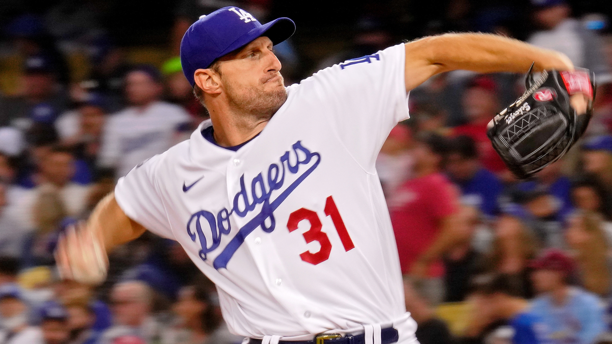 Los Angeles Dodgers Pitcher Max Scherzer