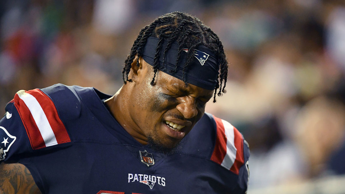 Patriots wide receiver N'Keal Harry