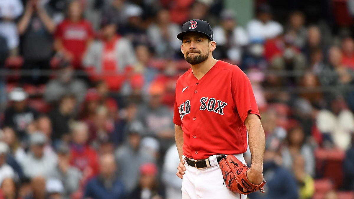Boston Red Sox pitcher Nathan Eovaldi