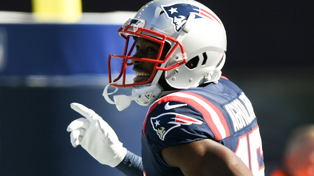 New England Patriots wide receiver Nelson Agholor